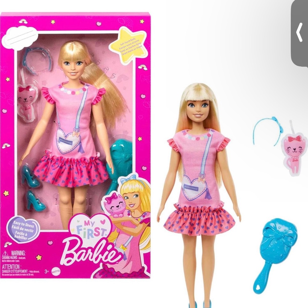 My first Barbie
